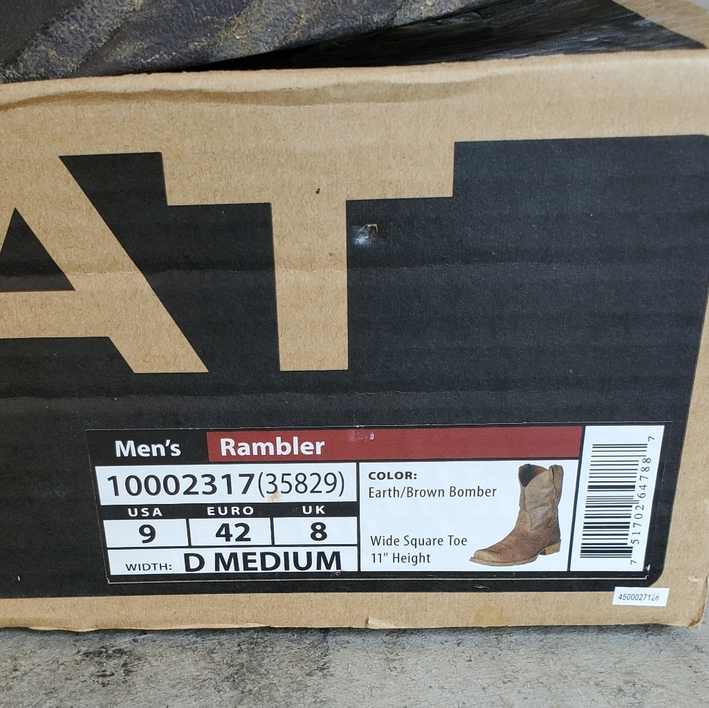 Ariat Rambler Western Boot - Picture 9 of 12